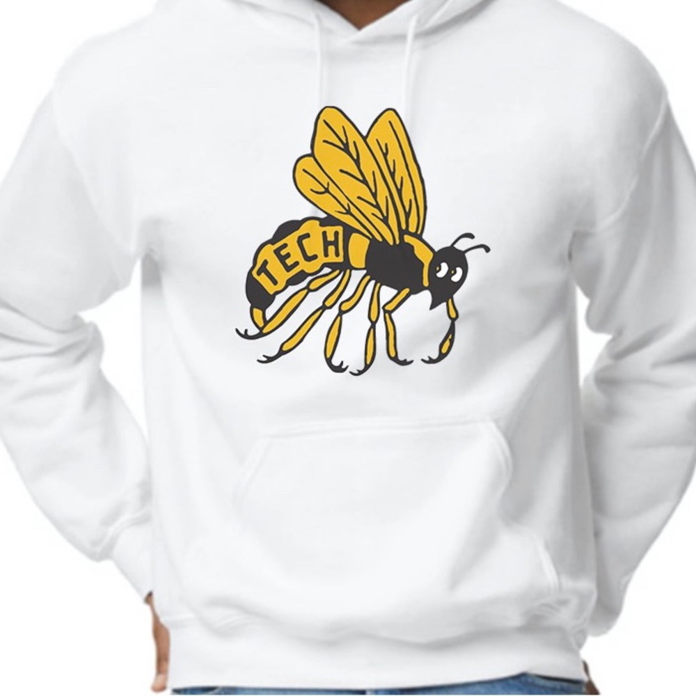 Georgia Tech Yellow Jackets Vintage Logo Hoodie